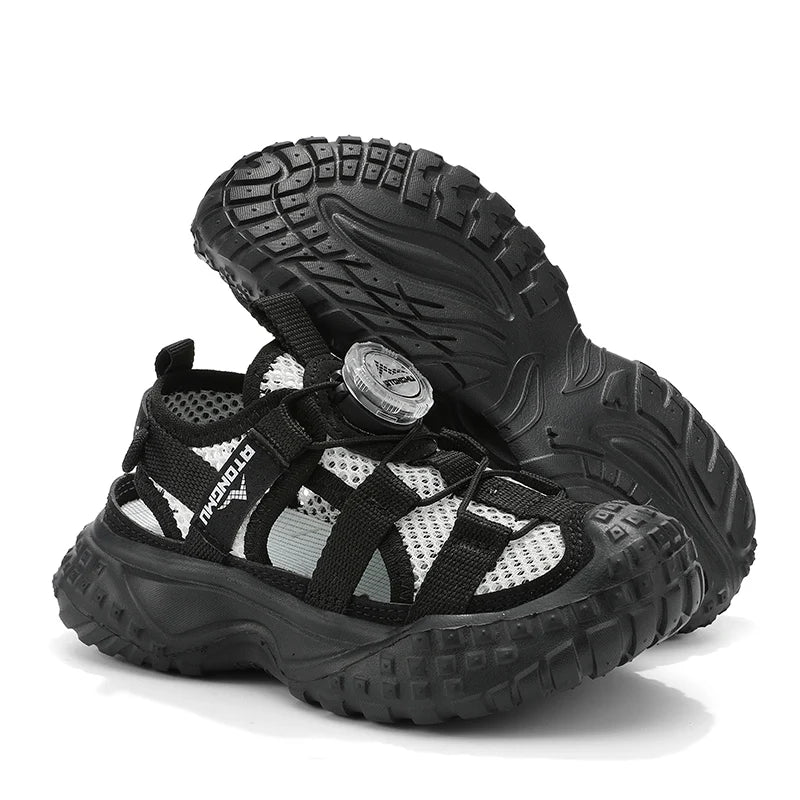 New Kids Sneakers Summer Hollow Refreshing Child Casual Shoes.