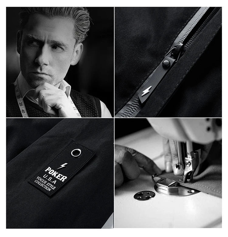 new Spring and Autumn men's jacket, high-quality printed outdoor sports jacket,