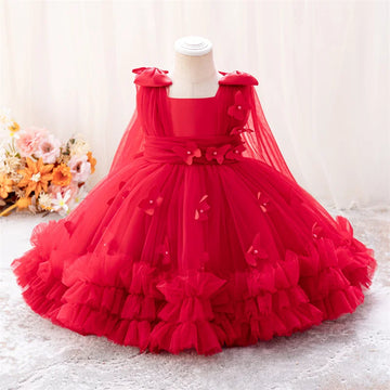0-5-year-old toddler BABY DRESSES & baby girl Christmas dress .