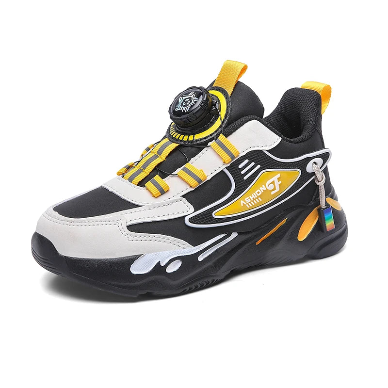 Summer Children Sneakers Breathable 5-16Years Boys' Running Shoes.