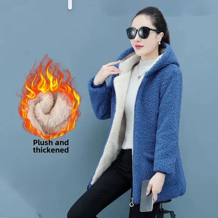 Hot Sale Of The Season New Korean Style Loose Fleece.