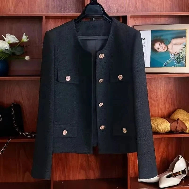 New Suit Female Coat Spring Autumn Fashion Korean Long Sleeve Slim Blazers.