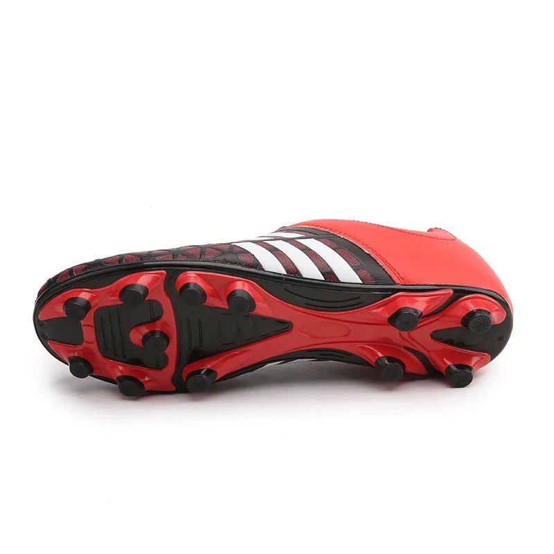 Kids Football Shoes AG/TF Indoor Professional Original Boy Soccer .