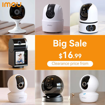 IMOU Indoor Camera 360° PTZ WiFi Camera Home CCTV,