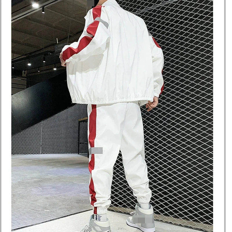 Customizable Men Sportswear Set Spring Autumn Set Suits