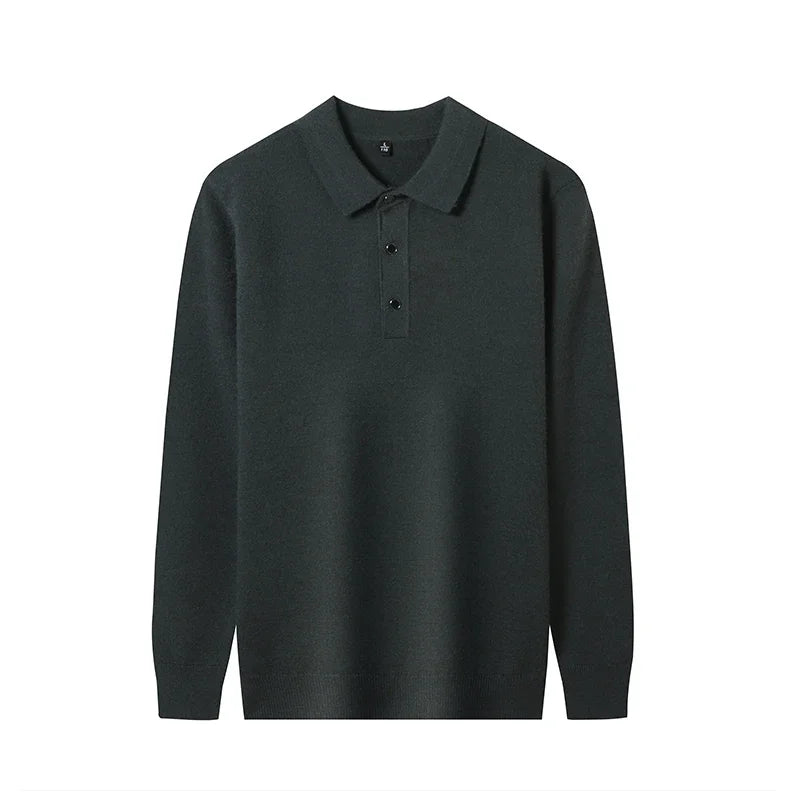 7 Colors Business Men's Sweater Knitwear Autumn Winter Casual.