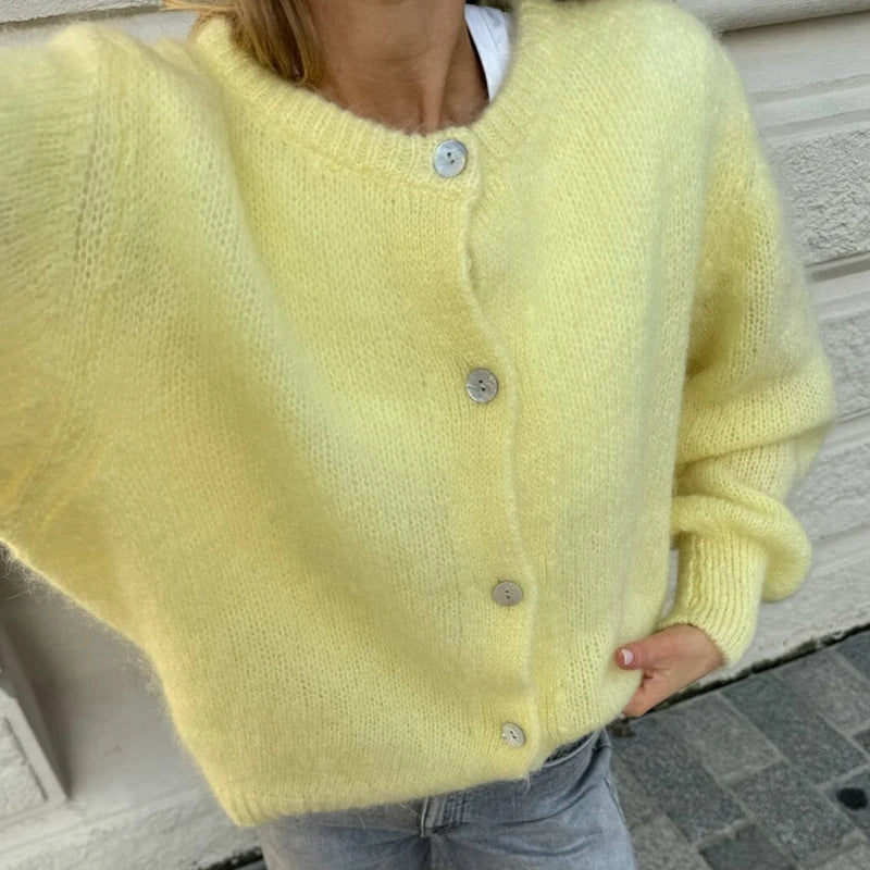 Maemukilabe Women Chic Fashion Cardigans Spring ,