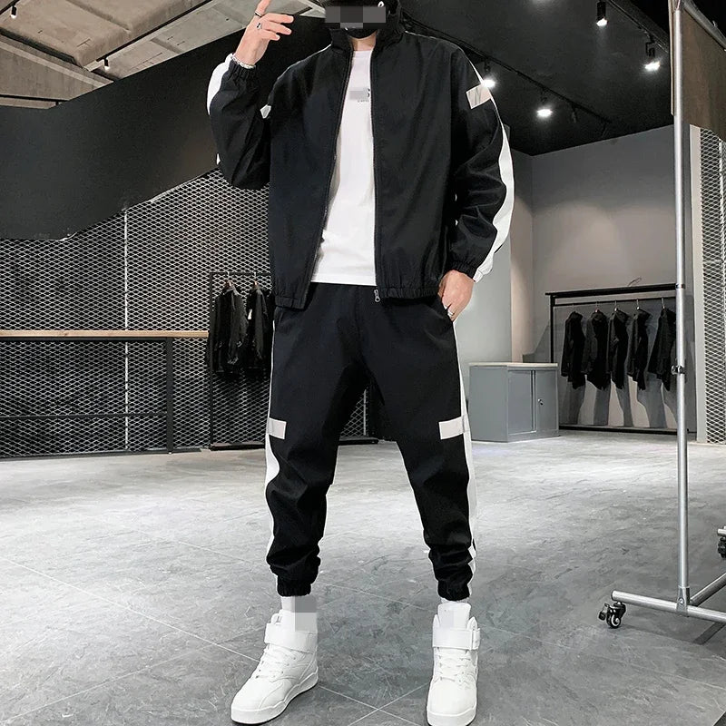 Customizable Men Sportswear Set Spring Autumn Set Suits