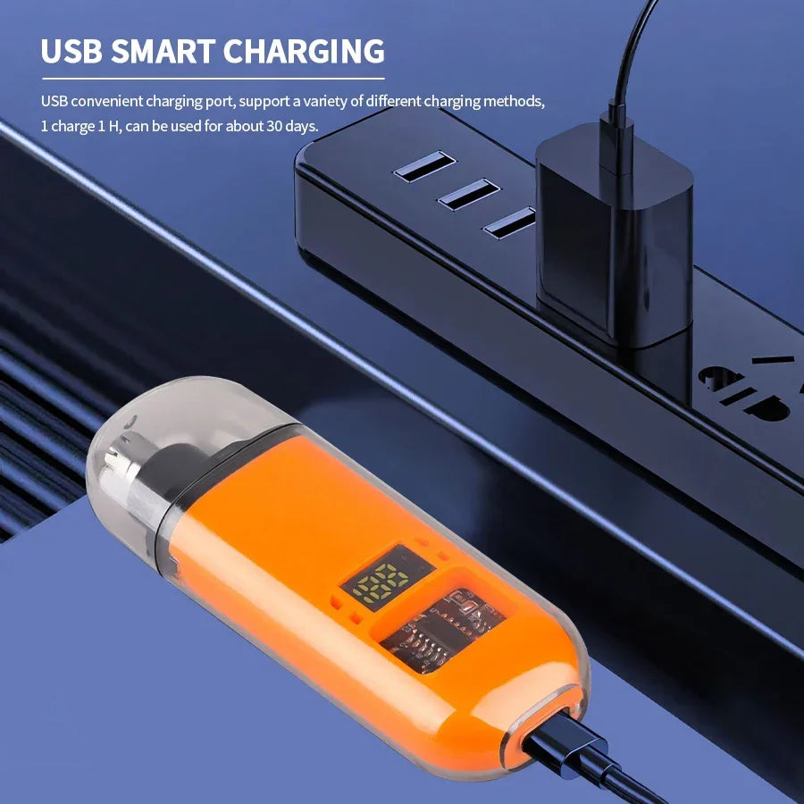 2 In 1 Electric Portable Ear And Nose Hair Trimmer Clipper .