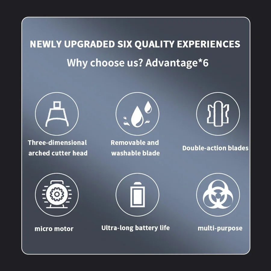 2 In 1 Electric Portable Ear And Nose Hair Trimmer Clipper .