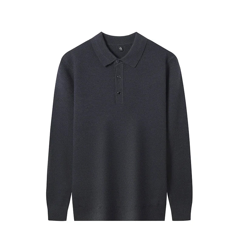 7 Colors Business Men's Sweater Knitwear Autumn Winter Casual.
