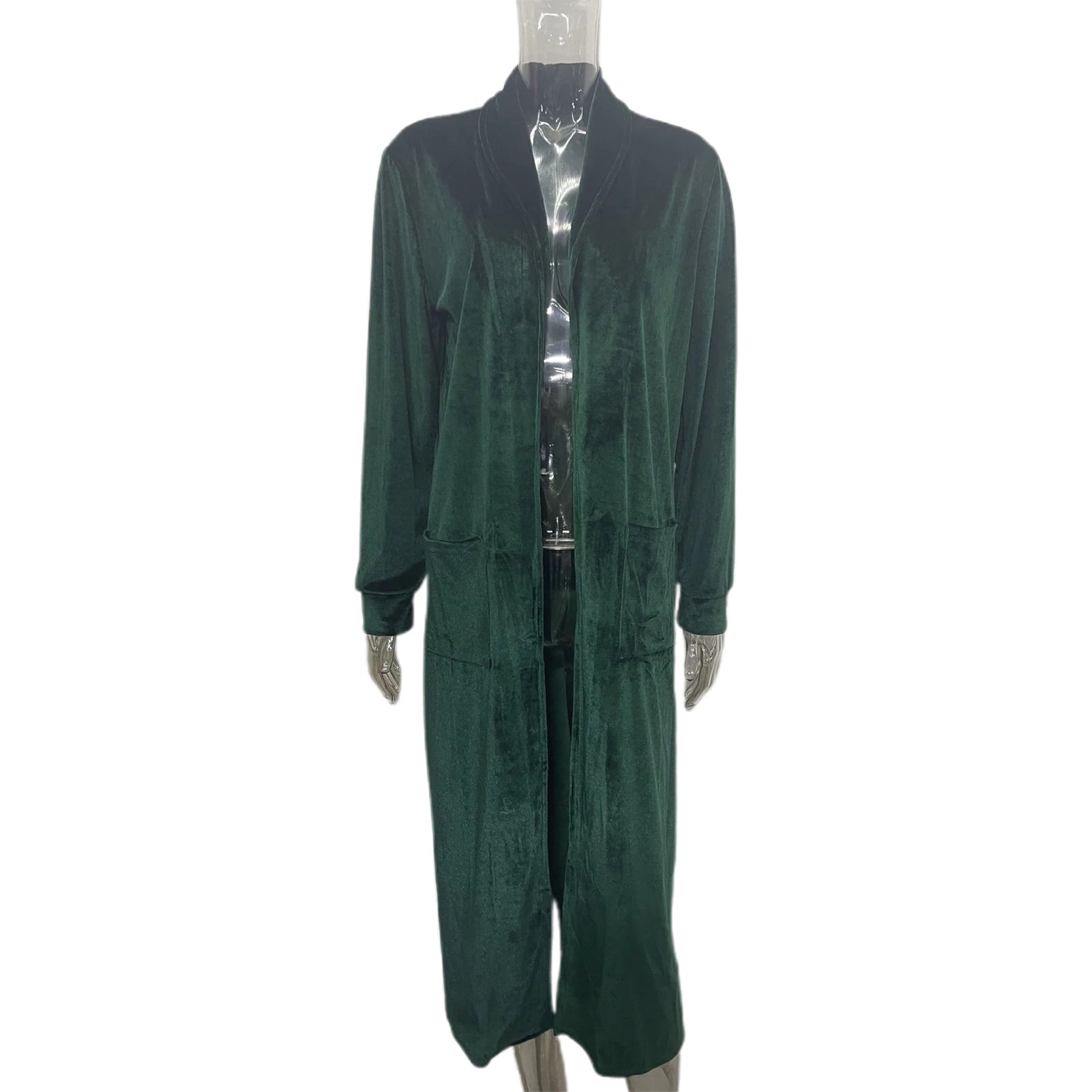 Stylish Women Coat Warm Fashion Golden Velvet Small Suit Jacket .