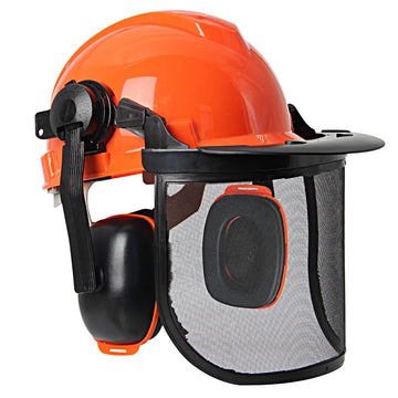 Forestry Safety Helmet Set Multifunction Protective Hard Hat Full Face.