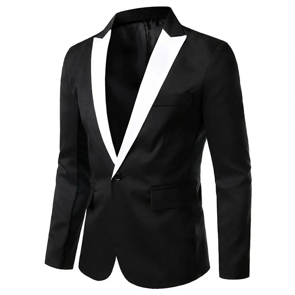 Men Suit Jacket Long Sleeve Men Suit Blazers.