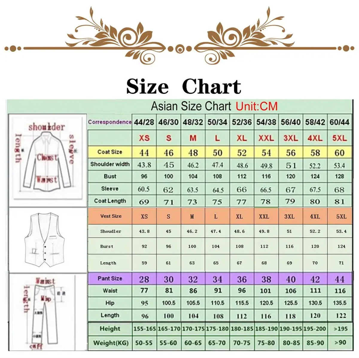 High-end Beadwork Men Suits Customized Slim Fit .