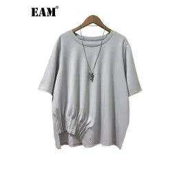 EAM Green Brief Blazer Women Big Size Casual .