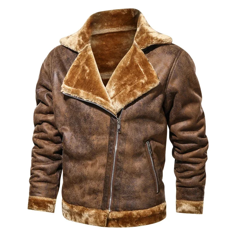 Men Leather Flights Jacket High Quality Leather Jackets .