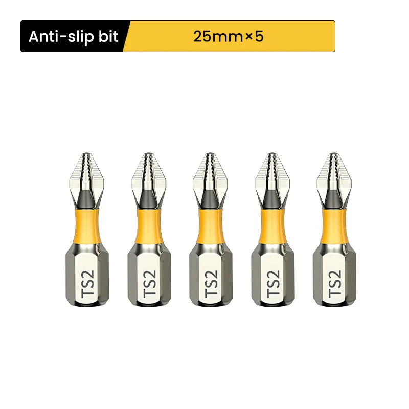 Non-slip PH2 Magnetic Batch Head Cross Screwdriver Hardness Drill Bit .