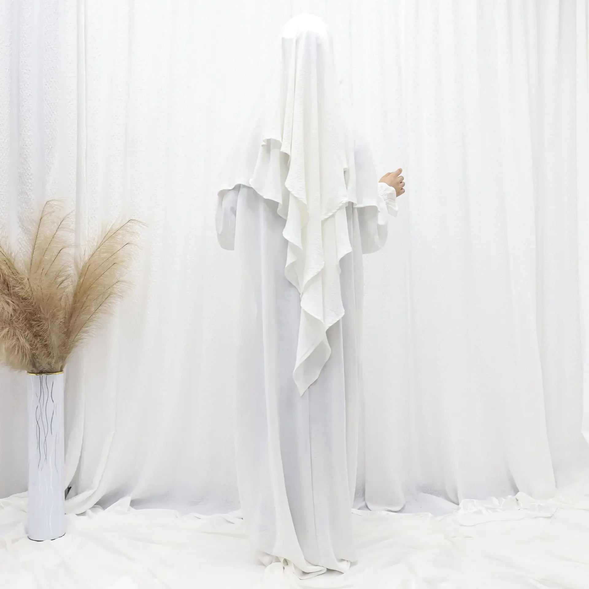 Ramadan Modest Muslim Women Dresses Headscarf Abaya .