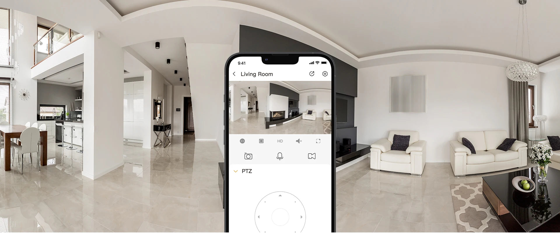 IMOU Indoor Camera 360° PTZ WiFi Camera Home CCTV,