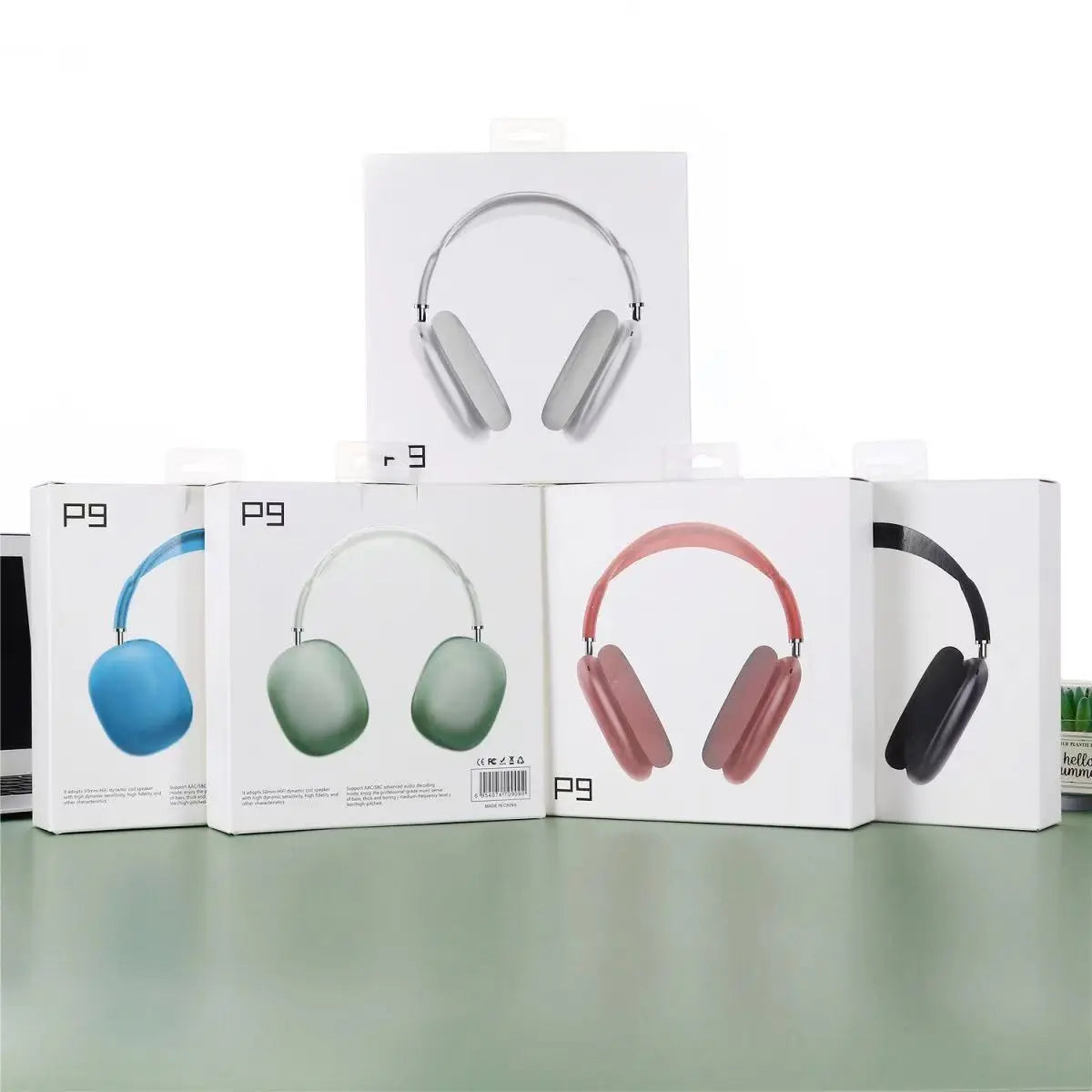 P9 Wireless Bluetooth Headset Outdoor Sports Gaming Wireless Headphones .