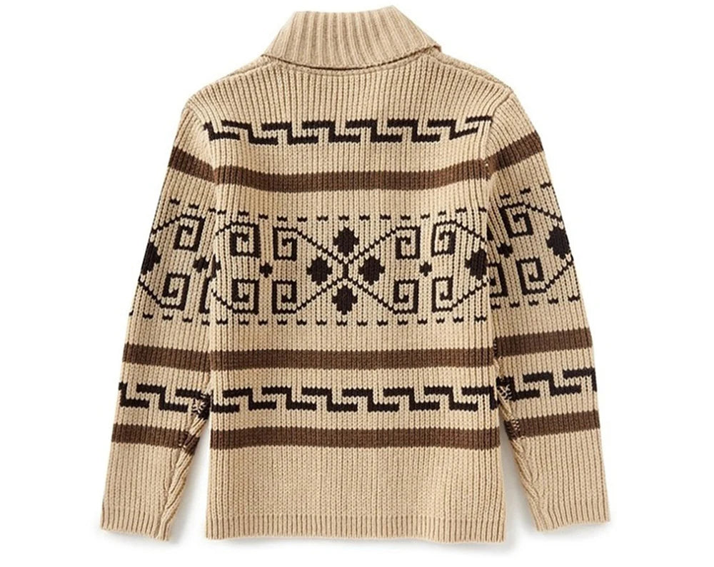 Winter Men's Cardigan Sweaters Fashion Male Knitted Sweater .