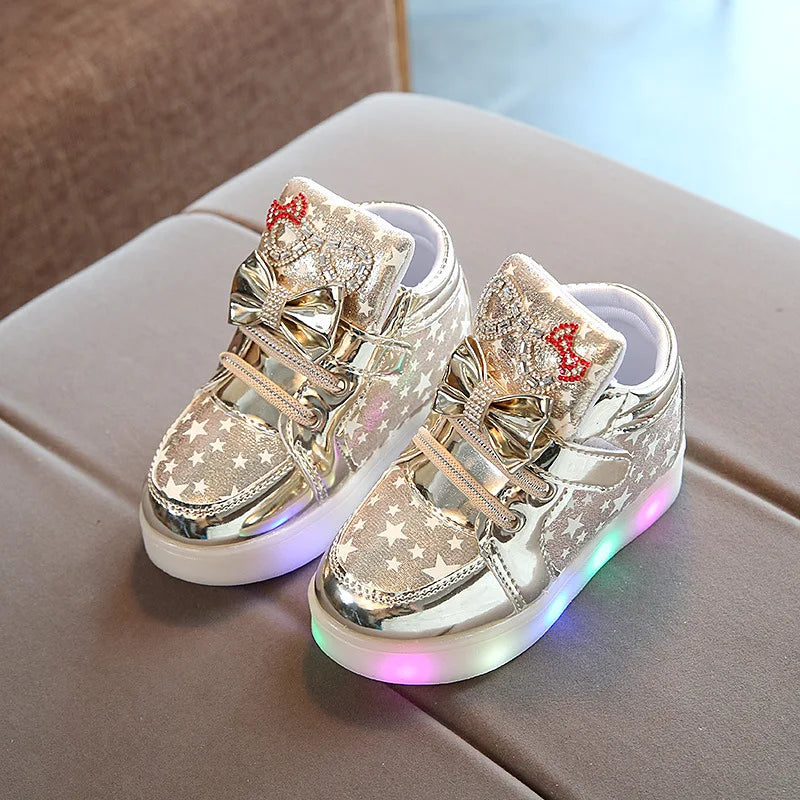 Kids Sneakers With lamp Children Baby Girls Boys .