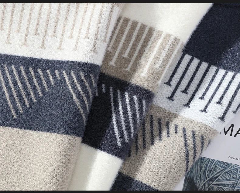 Fall Mens Christmas Cashmere Sweater O Neck Men .
