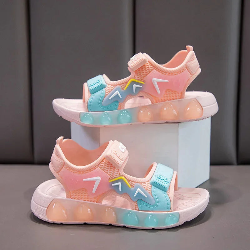 Kids Sandals for Boys Girls Soft Beach Shoes .