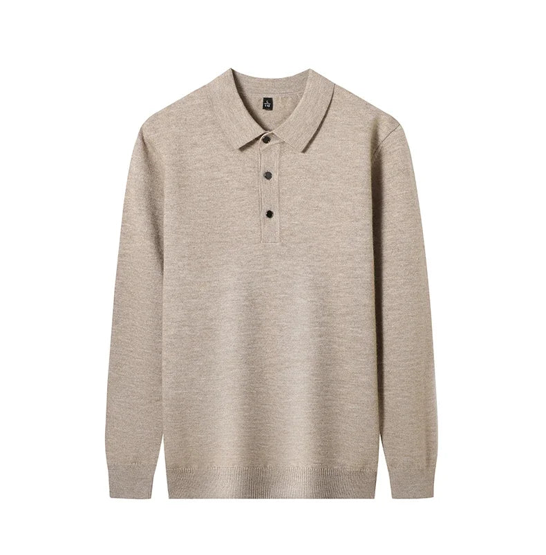 7 Colors Business Men's Sweater Knitwear Autumn Winter Casual.