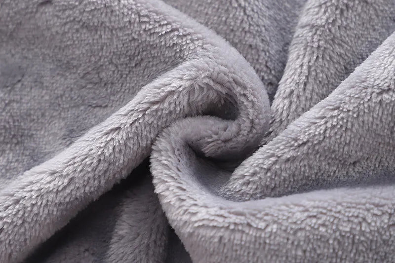 winter Baby Boy Girl Thicken Pajamas Set Flannel Fleece Toddler Child.