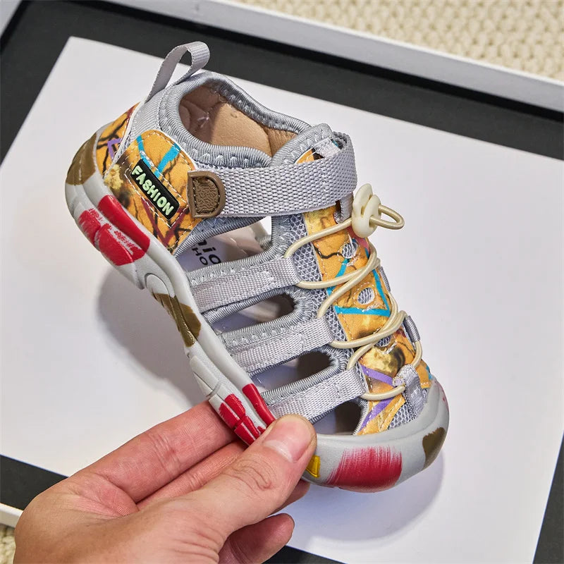 Kids Sports Sandals for Boys Girls Summer Non-slip .