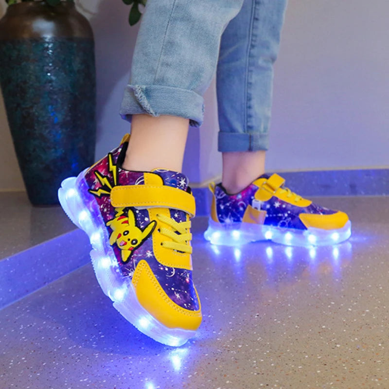 Kids'Casual Shoes Boys Rechargeable Cartoon PU Leather.