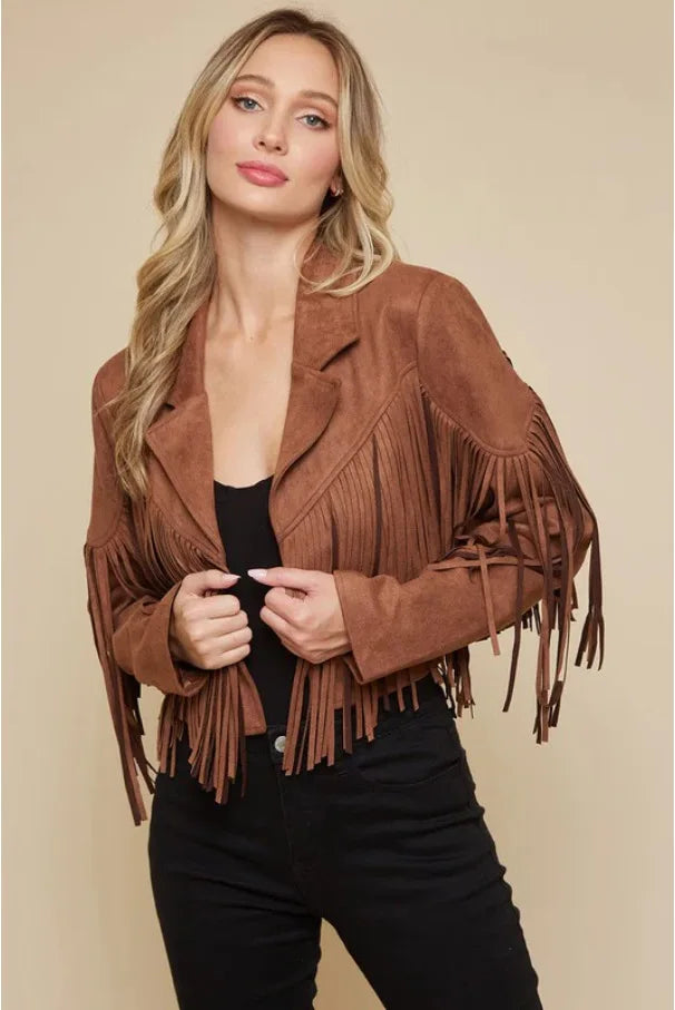 Crop Tops E-girl Motor Biker Jacket Suede Leather Jacket .