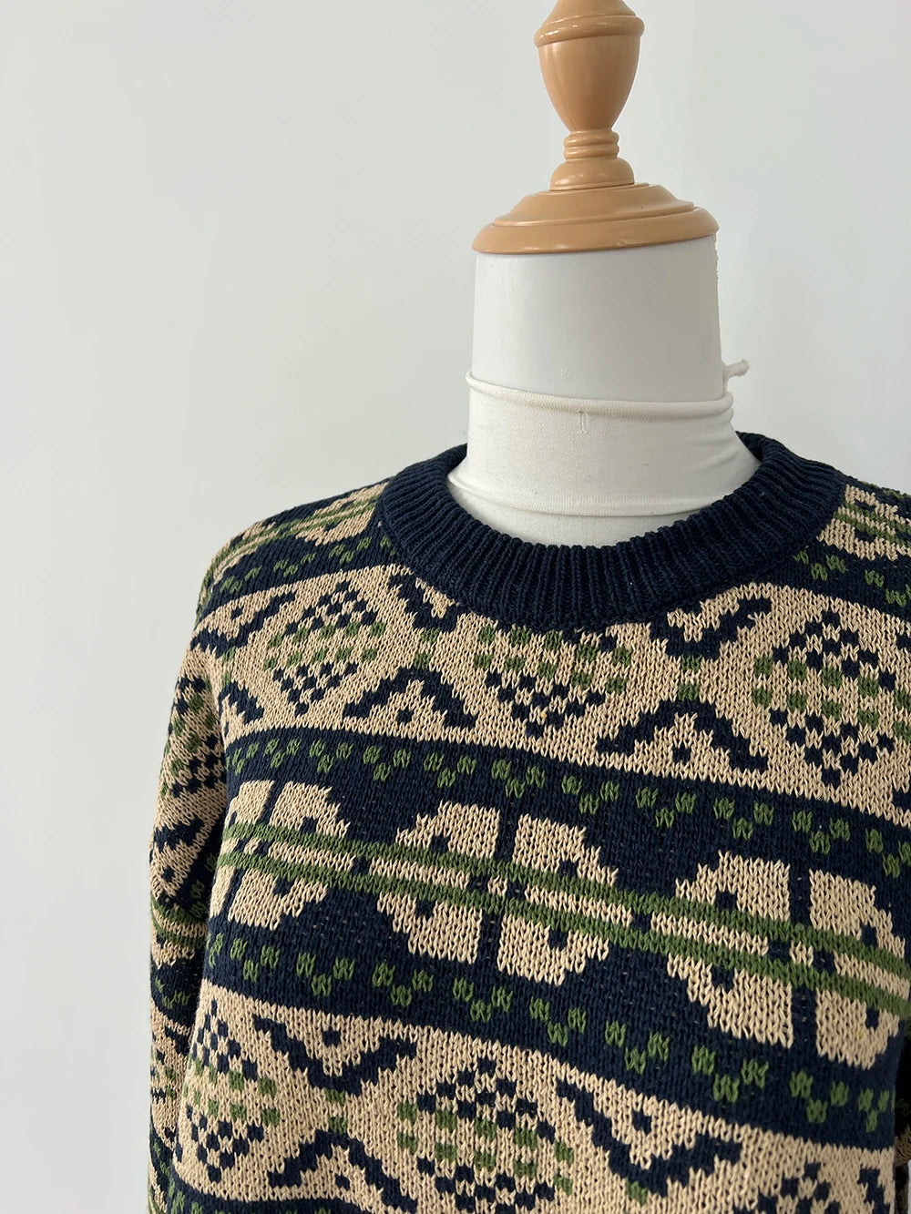 Japanese Style Knitted Sweater Couple Vintage Pullovers Causal Loose High Street Knitwears Men Jumpers Male Clothes