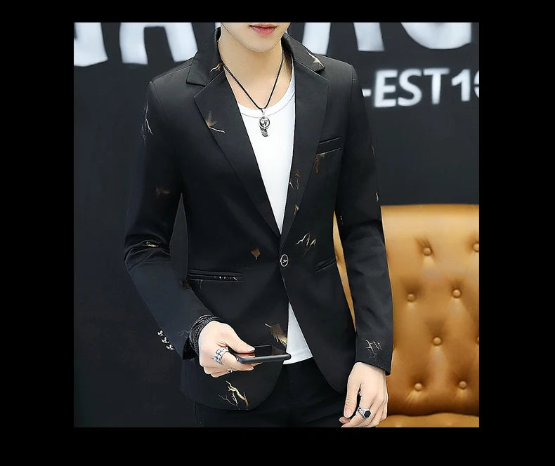 Top Quality Brand Casual Suit Jacket New thin Men .