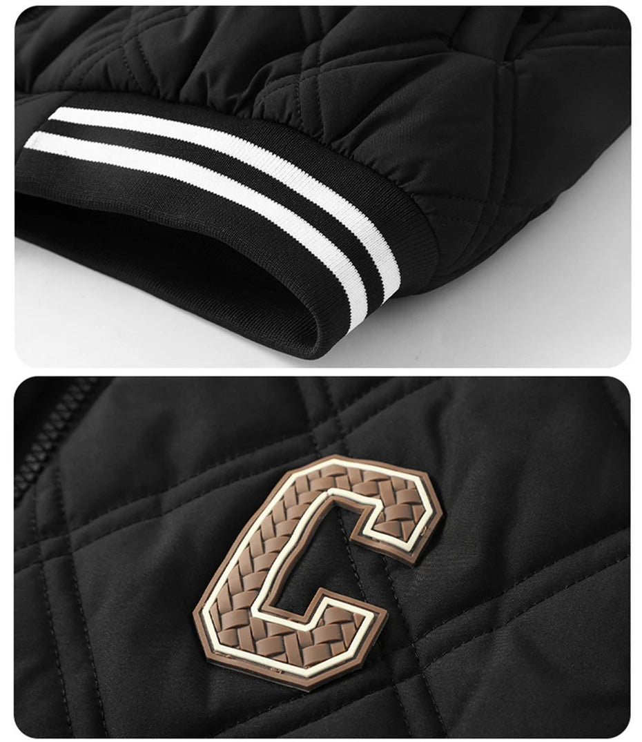 Vests Men Autumn Winter Thick Vest Sleeveless Jacket Male Fashion.