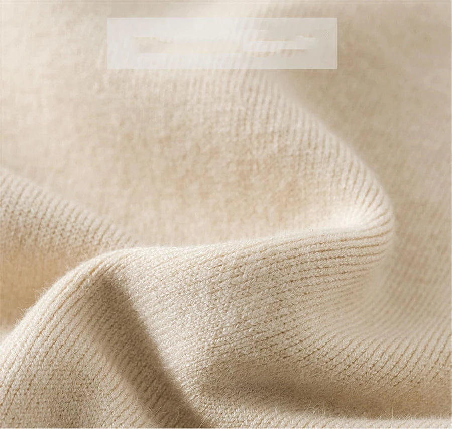 Turtleneck Winter Sweater Women Elegant Thicken Velvet.