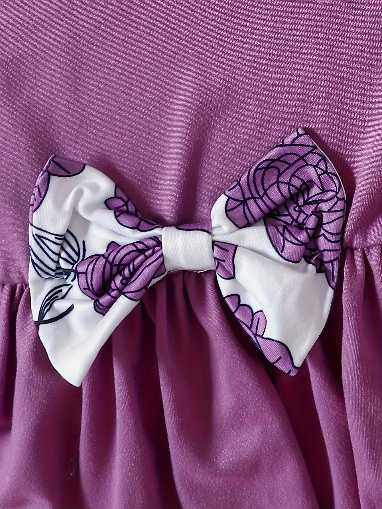 0-3 Years Baby Girl 3PCS Clothes Set Purple Short Sleeved Top+Floral Pants+Headband Fashion Toddler Girl Summer Daily Outfits