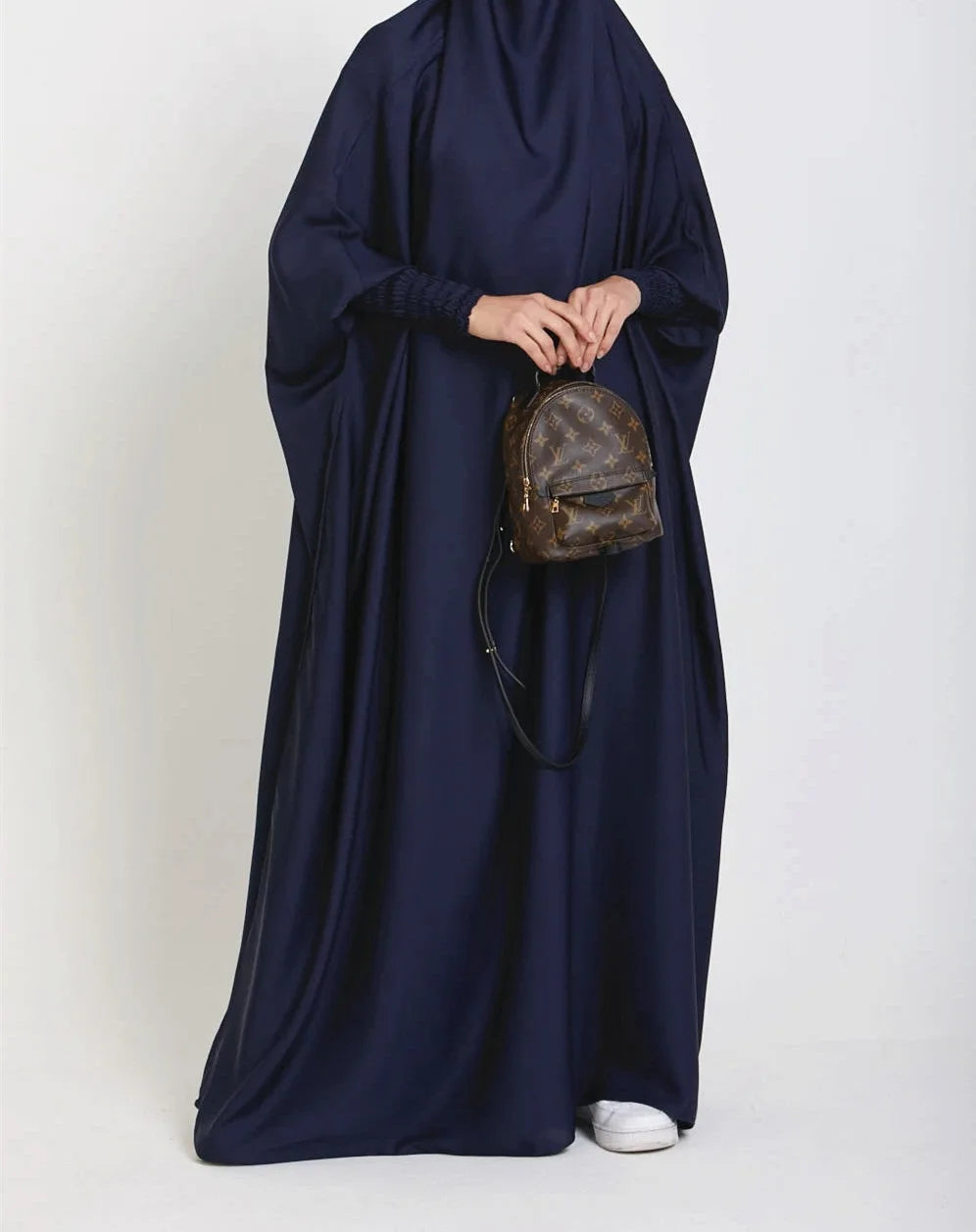 One Piece Jilbab Dress for Women Muslim Hooded Dress .