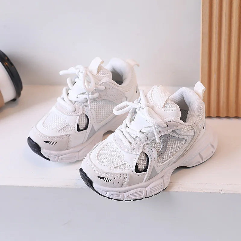 Kids Casual Sports Shoes with Thick Soles Boys Girls Fashion.