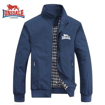 Autumn and Winter Men's Embroidered High-quality Lapel Jacket,