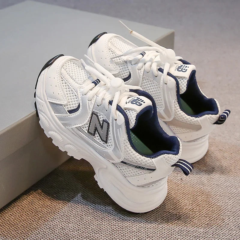 Summer Children Boys Girls Non-Slip Lightweight Sports Casual Shoes.