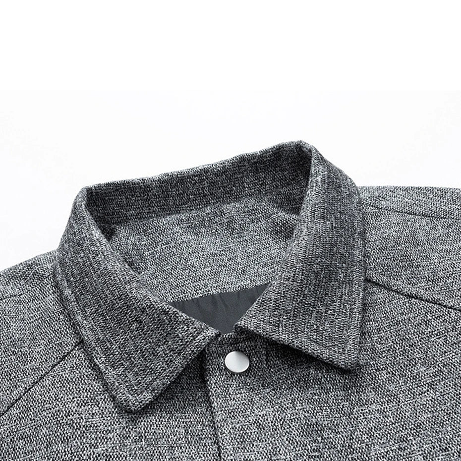 8XL Plus Size Jacket Men Vintage Jacket Coat Fashion.