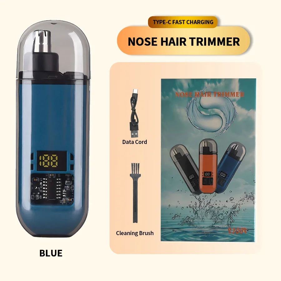 2 In 1 Electric Portable Ear And Nose Hair Trimmer Clipper .