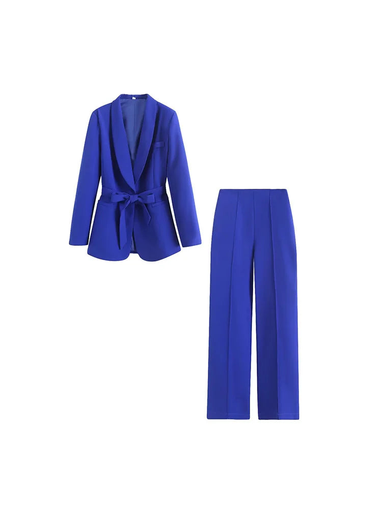 2025 Spring Summer 2 pieces sets Fashion Blazers.