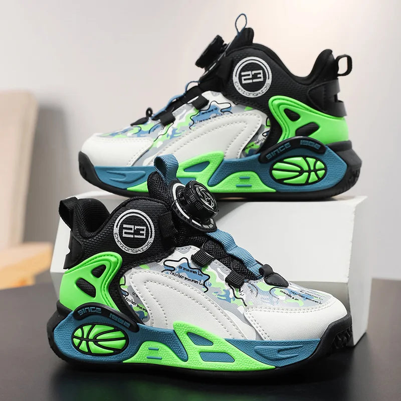 Kids Basketball Shoes Boys Girls Fashion Sneakers .
