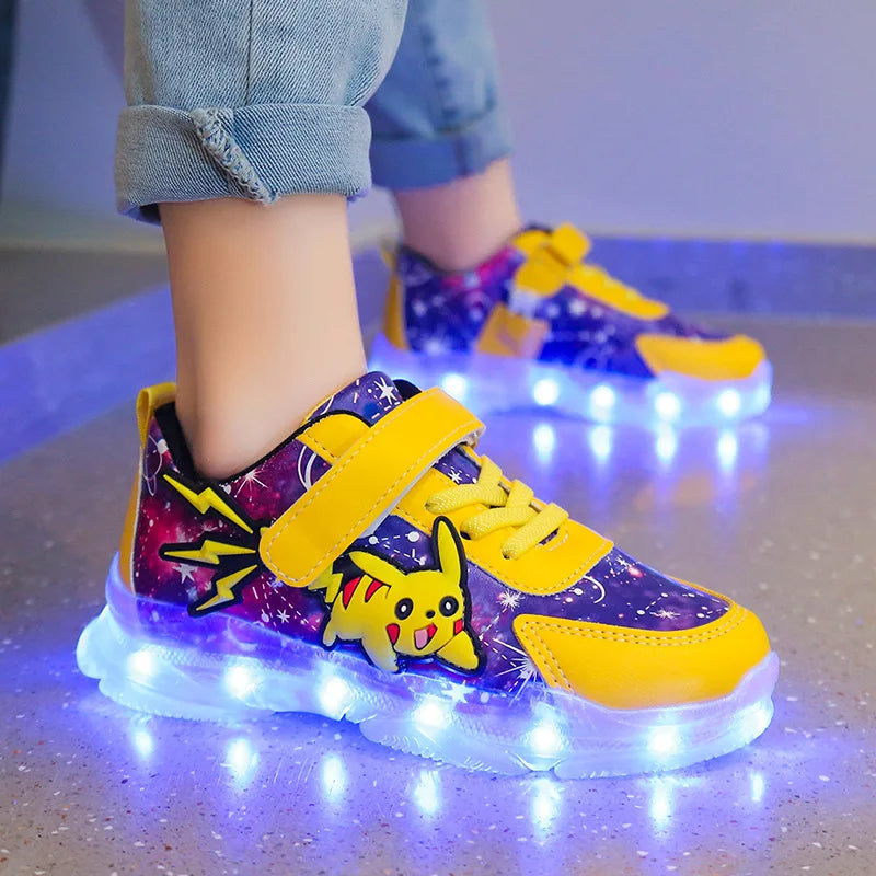 Kids'Casual Shoes Boys Rechargeable Cartoon PU Leather.