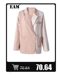 Women Yellow Pocket Irregular Big Size Casual Vest New V-collar.