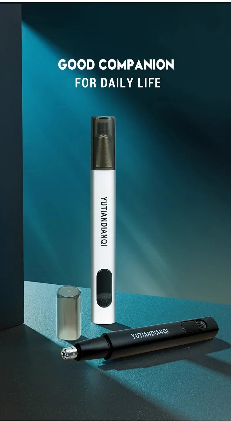 2 In 1 Electric Portable Ear And Nose Hair Trimmer Clipper .